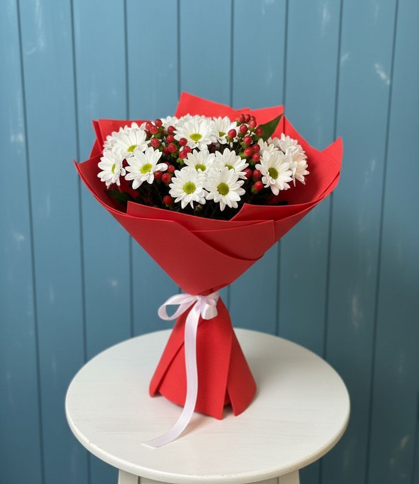 Букет цветов из: Хризантемы в Лимане