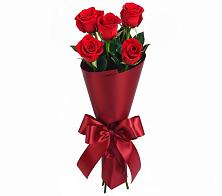 Букет 5 Красных роз Эдлесс Лав в Лимане