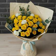 Букет цветов из:  Розы в Лимане