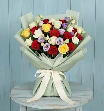 Букет цветов из:  Розы в Лимане