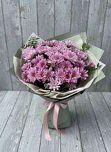 Букет цветов из:  Хризантемы #REPLACE_PRED# Лимане