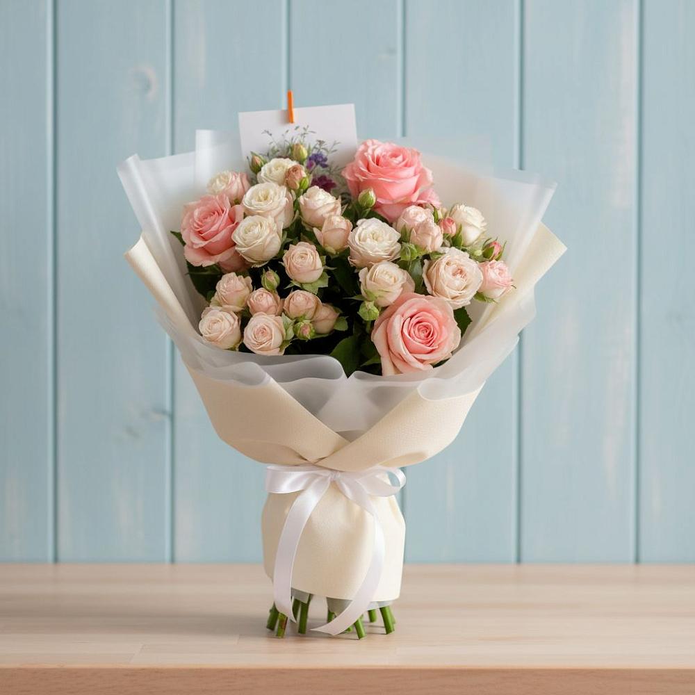 Букет цветов из: Розы в Лимане