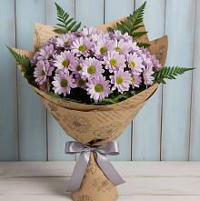 Букет цветов из:  Хризантемы #REPLACE_PRED# Лимане