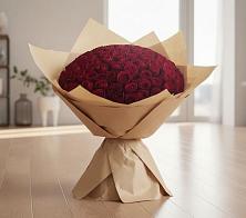 Букет 101 Красная роза в Лимане