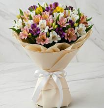 Букет цветов из:  Альстромерии #REPLACE_PRED# Лимане