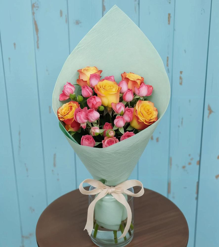 Букет цветов из: Розы в Лимане