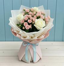 Букет цветов из:  Розы #REPLACE_PRED# Лимане