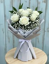 Букет цветов из:  Розы #REPLACE_PRED# Лимане