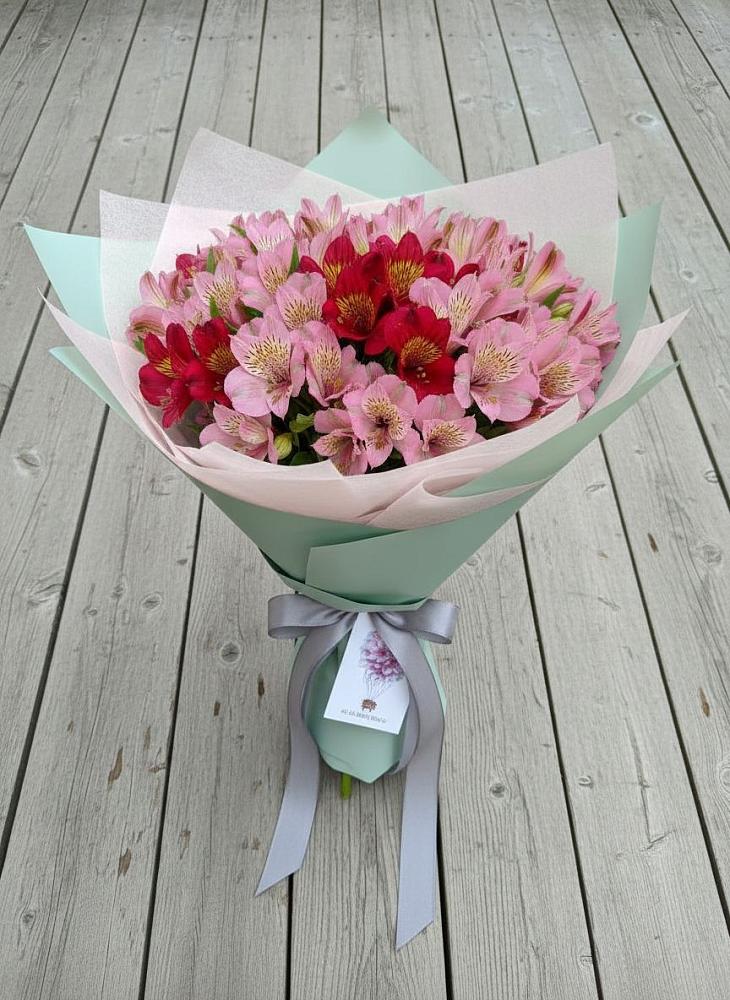 Букет цветов из: Альстромерии в Лимане