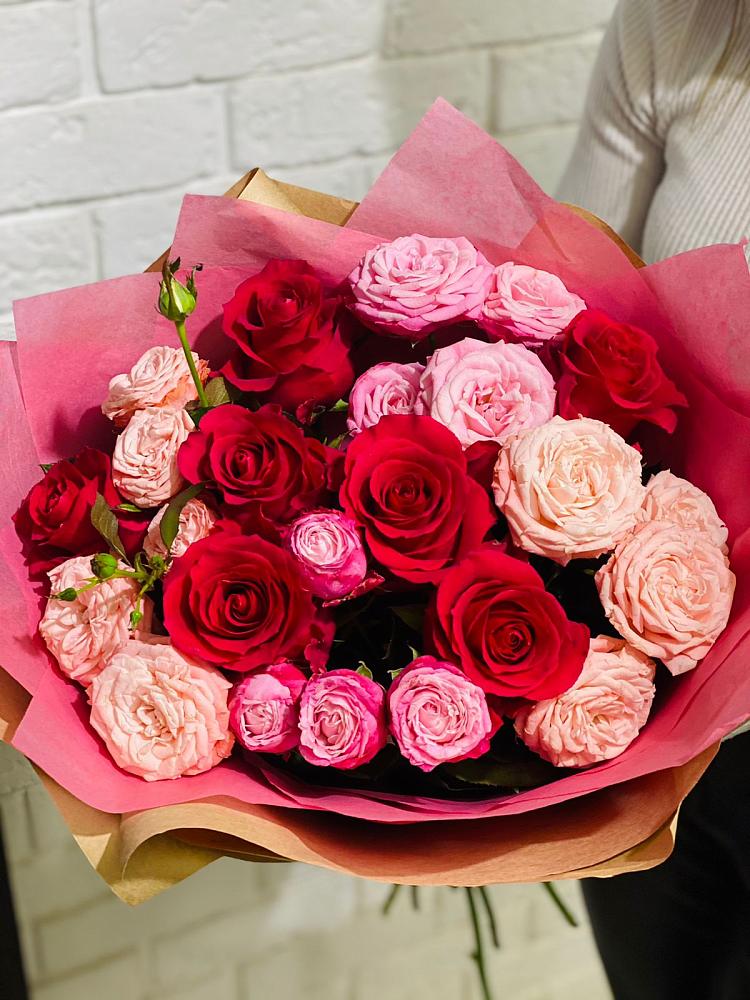 Букет цветов из: Розы в Лимане