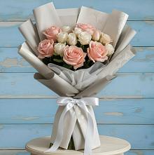 Букет цветов из:  Розы в Лимане