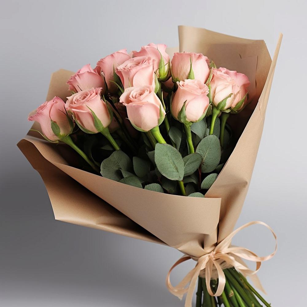 Букет 11 Нежных роз в Лимане