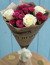 Букет цветов из:  Розы #REPLACE_PRED# Лимане