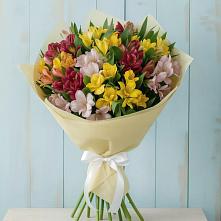 Букет цветов из:  Альстромерии #REPLACE_PRED# Лимане