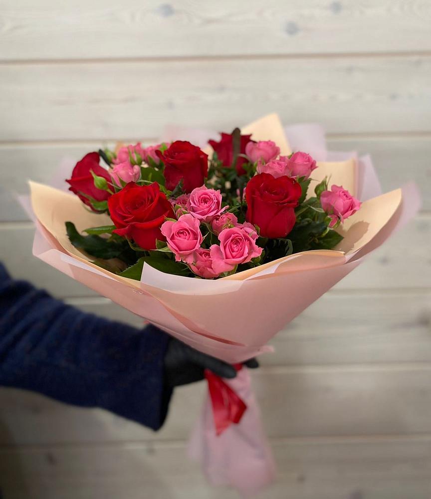 Букет цветов из: Розы в Лимане