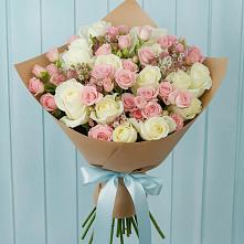 Букет цветов из:  Розы в Лимане