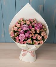 Букет цветов из:  Розы #REPLACE_PRED# Лимане